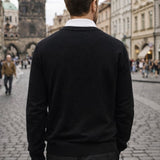 Adam - Kašmírový pulovr s výstřihem do V