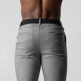 Tomáš – Pánské Slim-Fit Chino Kalhoty – Elegantní Pracovní a Volnočasové Kalhoty s Moderním Designem