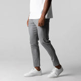 Tomáš – Pánské Slim-Fit Chino Kalhoty – Elegantní Pracovní a Volnočasové Kalhoty s Moderním Designem