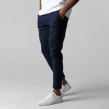 Tomáš – Pánské Slim-Fit Chino Kalhoty – Elegantní Pracovní a Volnočasové Kalhoty s Moderním Designem